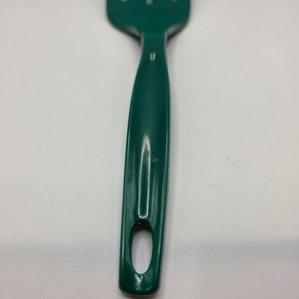 Vintage Foley Forest Green Nylon Slotted Spatula Turner Kitchen Utensil‎ USA
